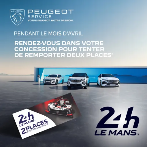 Et si votre passage en atelier Peugeot vous emmenait au Mans ?, Saint-Clair-du-Rhône, Groupe BONNETON