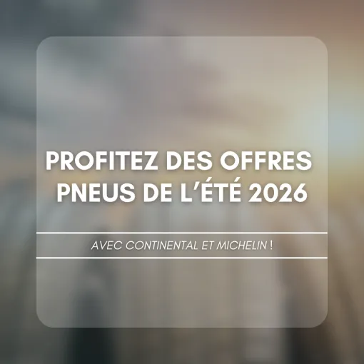 Profitez des offres pneus de l’été 2026 avec Continental et Michelin !, Saint-Clair-du-Rhône, Groupe BONNETON