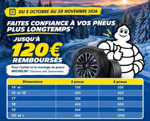 Cet automne, prenez la route en toute sérénité avec Michelin ! , Saint-Clair-du-Rhône, Groupe BONNETON