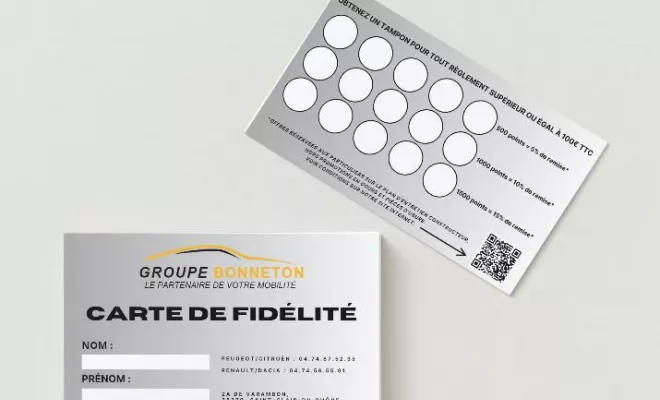 Découvrez notre carte de fidélité !, Saint-Clair-du-Rhône, Groupe BONNETON