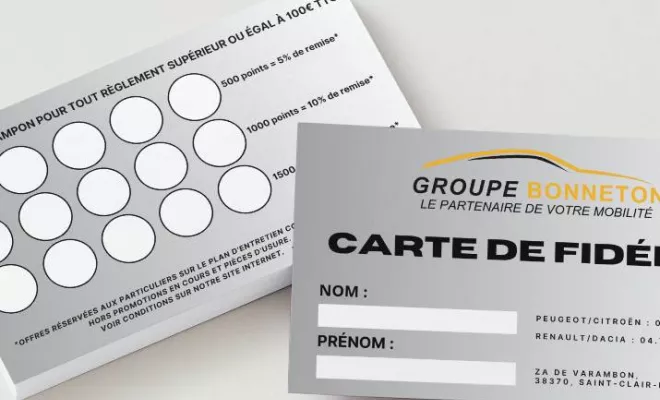 Découvrez notre carte de fidélité !, Saint-Clair-du-Rhône, Groupe BONNETON